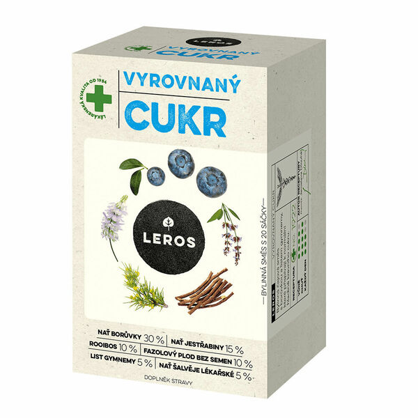 LEROS Vyrovnaný cukr 20x1g porovnat ceny