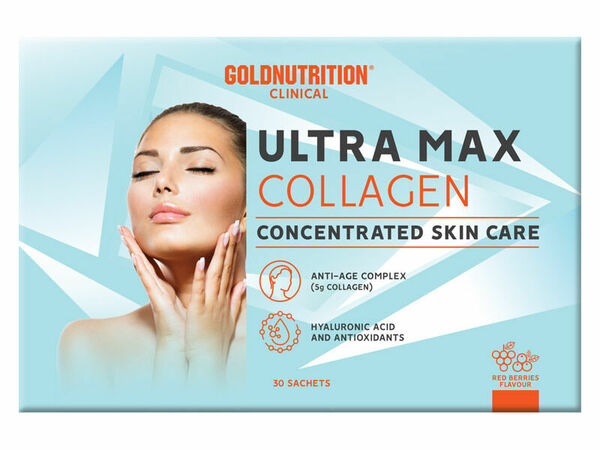 GoldNutrition Ultramax Collagen Acai a granátové jablko 30 sáčků porovnat ceny