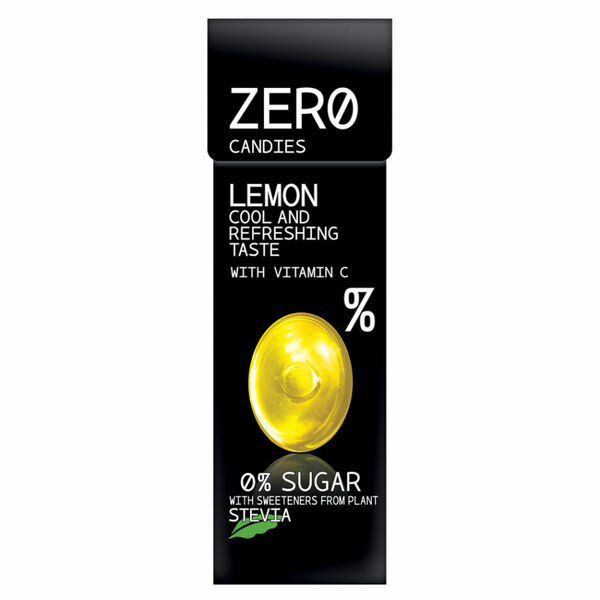 ZERO CANDIES Lemon candies 0% bonbóny 32 g porovnat ceny