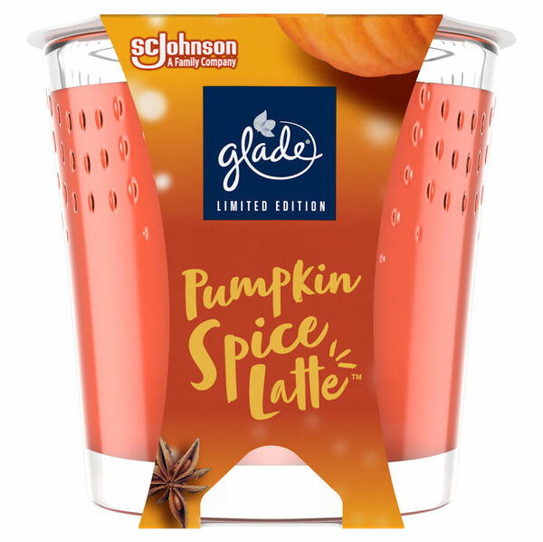 GLADE Svíčka vonná Pumpkin Spice Latté 129 g porovnat ceny