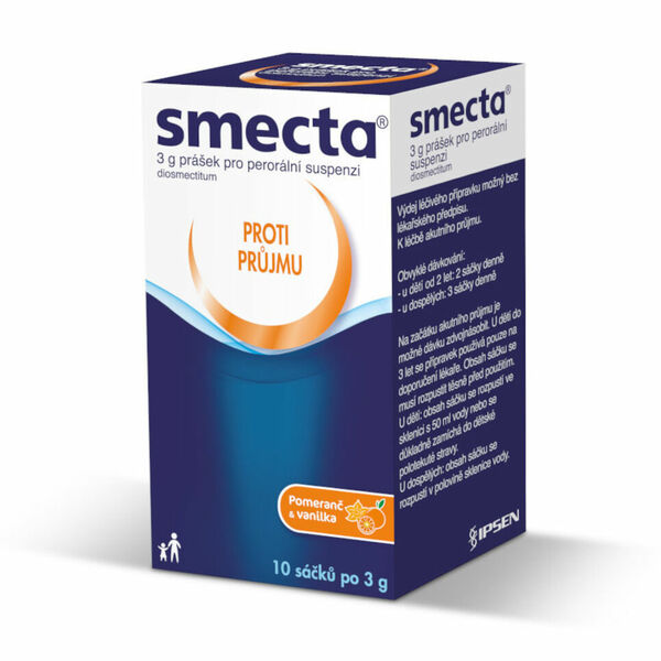 Smecta 3g por plv sus 10 porovnat ceny