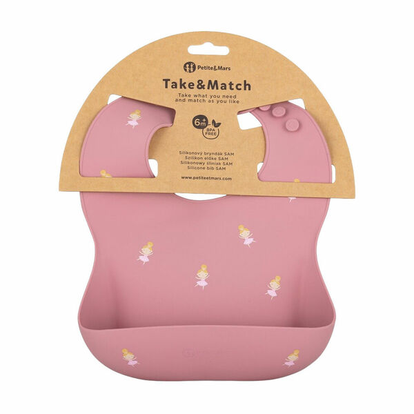 Petite&Mars Bryndák silikonový Take&Match Rose Princesses 6m+ porovnat ceny