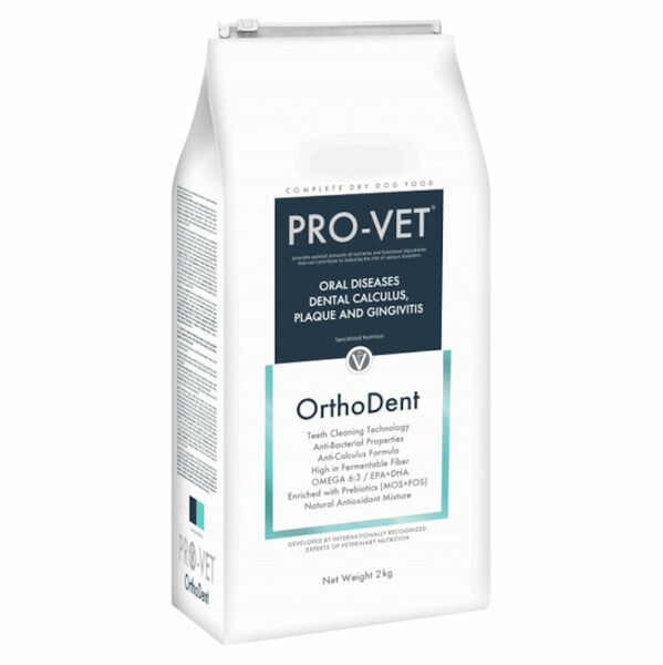 PRO-VET Orthodent Dentální granule pro psy na péči o dutinu ústní 2 kg porovnat ceny