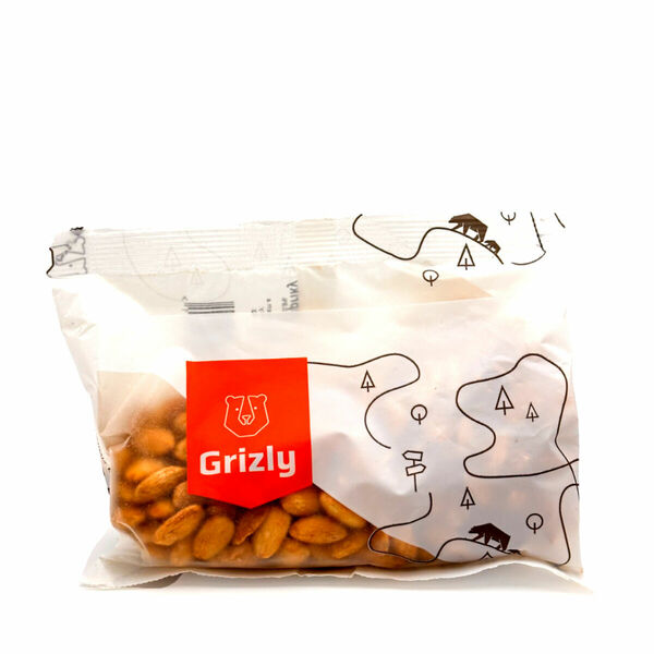 Grizly Mandle loupané s příchutí červené papriky 250 g porovnat ceny