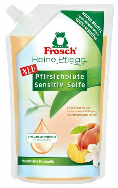 Frosch EKO Tekuté mýdlo Broskev - náhradní náplň 500ml porovnat ceny