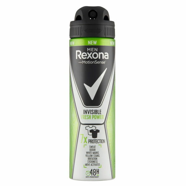 REXONA Men Invisible Fresh & Power Antiperspirant ve spreji 150 ml porovnat ceny