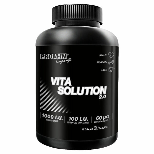 PROM-IN Vita solution 2.0 multivitamín 60 tablet porovnání ceny