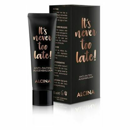 ALCINA It´s never too late! Intenzivní oční balzám proti vráskám 15 ml porovnat ceny