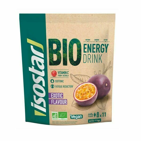 Isostar Energy Drink Exotic Bio 440g porovnat ceny