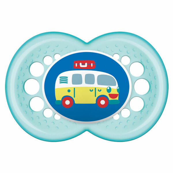MAM Dudlík original 6m+ autobus tyrkysový porovnat ceny