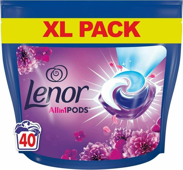 Lenor gelové kapsle All-in1 Color Amethyst 40 ks porovnat ceny