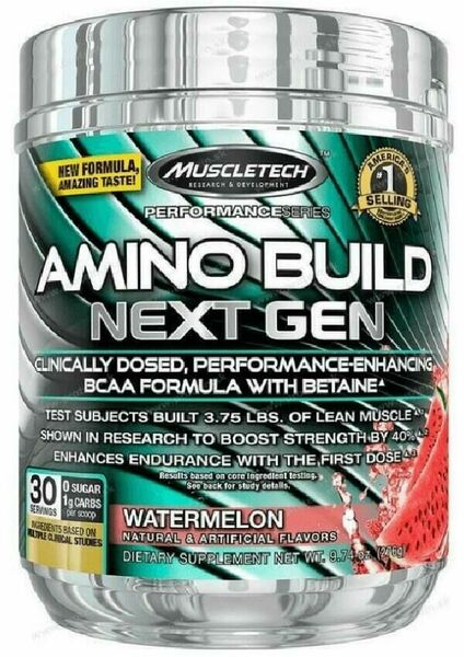 MuscleTech Aminokyseliny Amino Build Next Gen white raspberry 270g porovnat ceny