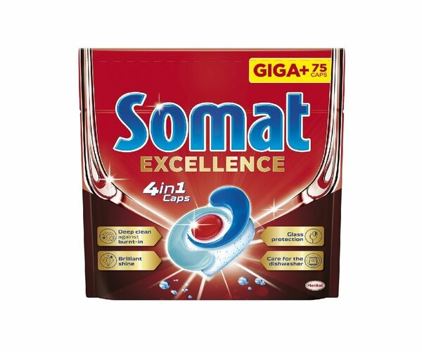 Somat Kapsle do myčky Excellence 4v1 75 ks porovnat ceny