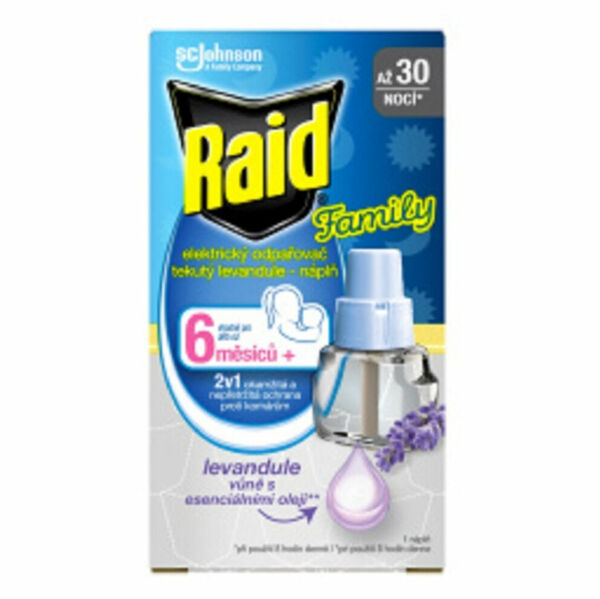 RAID Family Náhradní náplň pro elektrický odpařovač Levandule 21 ml porovnat ceny