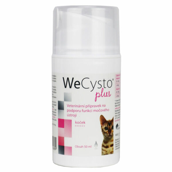 WEPHARM WeCysto Plus pro kočky 50 ml porovnat ceny