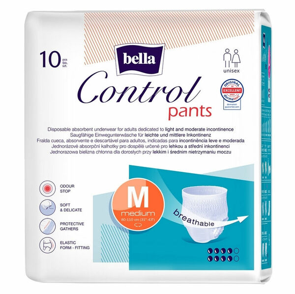 BELLA Control pants absorpční kalhotky M 10 kusů porovnat ceny
