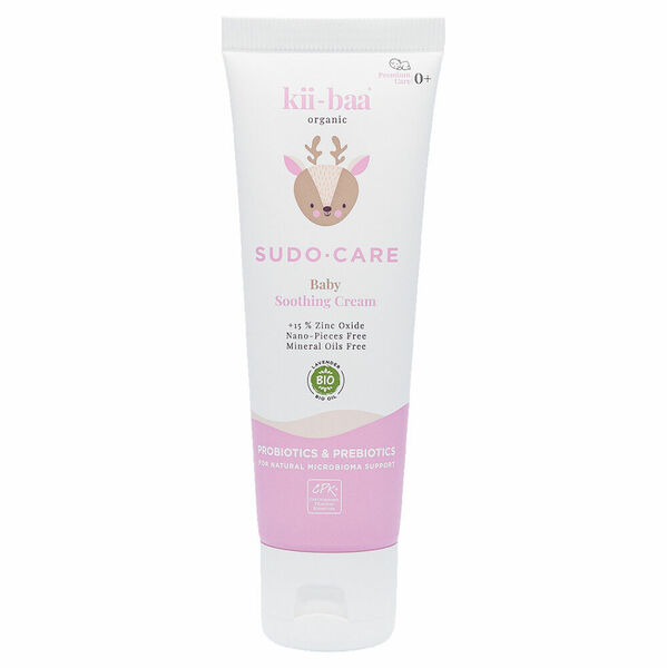 KII-BAA ORGANIC Sudo-Care přírodní ochranný krém se zinkem 50 g porovnat ceny