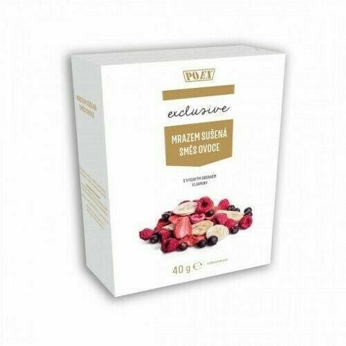 Poex Exclusive Mrazem Sušená Směs Ovoce 40g porovnat ceny