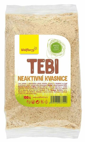 Wolfberry Tebi - neaktivní kvasnice 100g porovnat ceny