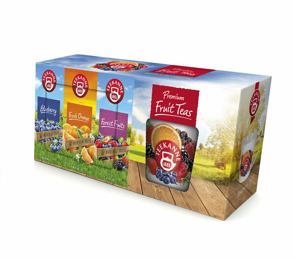 Teekanne Premium Fruit Teas 3x20 sáčků + hrnek porovnat ceny