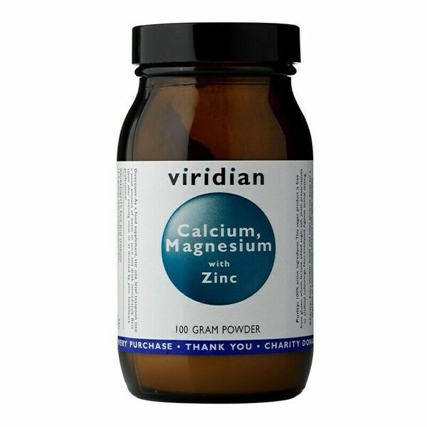 Viridian Calcium Magnesium with Zinc 100g (Vápník, Hořčík a Zinek) porovnat ceny