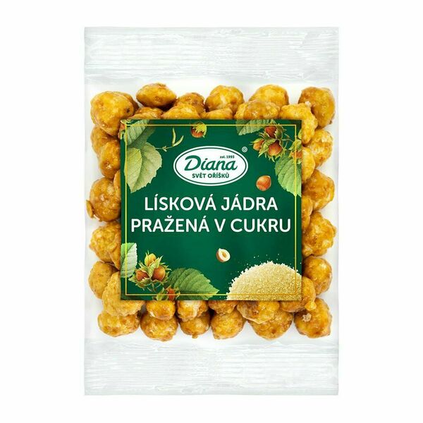 Diana Company Lísková jádra pražená v cukru 100g porovnat ceny