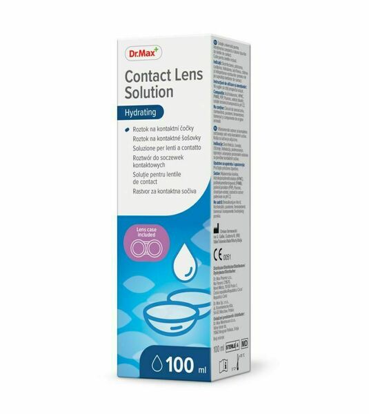 Dr. Max Contact Lens Solution roztok na kontaktní čočky 100 ml porovnání ceny