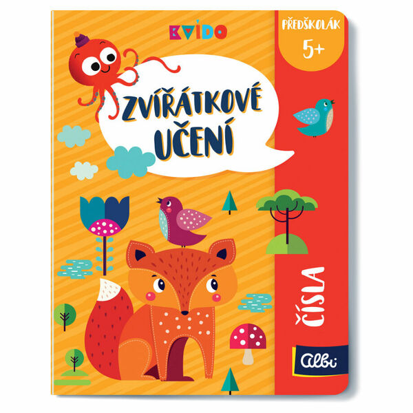 ALBI Kvído Zvířátkové učení čísla porovnat ceny