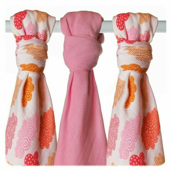 XKKO Bambusové pleny BMB Heaven For Girls 70x70, 3ks porovnat ceny