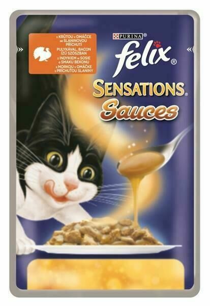 Felix Sensations Sauces - Krůta v omáčce 100g porovnat ceny