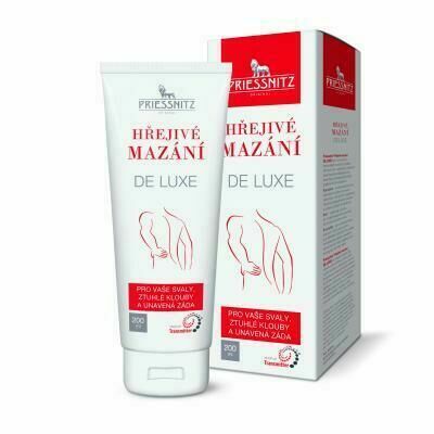 Priessnitz Hřejivé mazání DeLuxe 200ml porovnat ceny