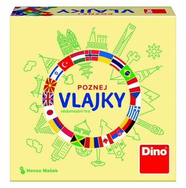 Dino Poznej vlajky Cestovní hra porovnat ceny