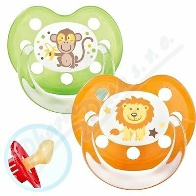 BABY NOVA Dudlík latex tvar.+kroužek č.2 28140 porovnat ceny