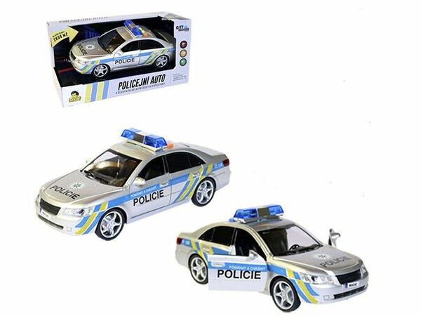 City Collection Auto policejní s českým hlasem a na setrvačník porovnat ceny