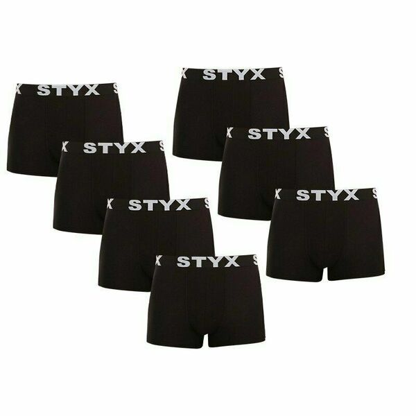 Styx 7PACK pánské boxerky sportovní guma černé (7G960) XXL porovnat ceny
