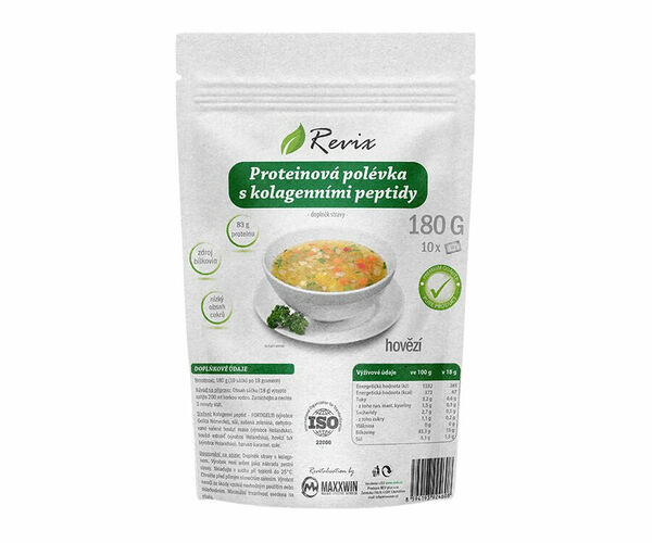 Revix Proteinová hovězí polévka 180g porovnat ceny