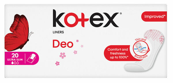 Kotex Lux liners Superslim Deo 20ks porovnat ceny