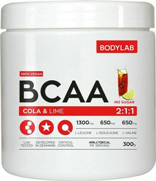 Bodylab BCAA Instant cola/limetka 300g porovnat ceny