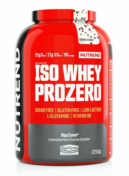 Nutrend ISO Whey prozero bílá čokoláda 2250g porovnat ceny