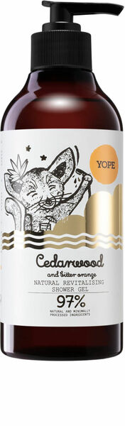 Yope Sprchový gel Cedr a hořký pomeranč 400ml porovnat ceny