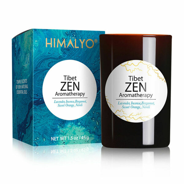 HIMALYO Tibet Aromatherapy Aromaterapeutická svíčka Zen 45 g porovnat ceny