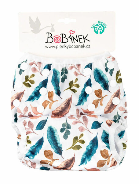 Bobánek Rostoucí plavky velké 1 ks bílá pírka porovnat ceny