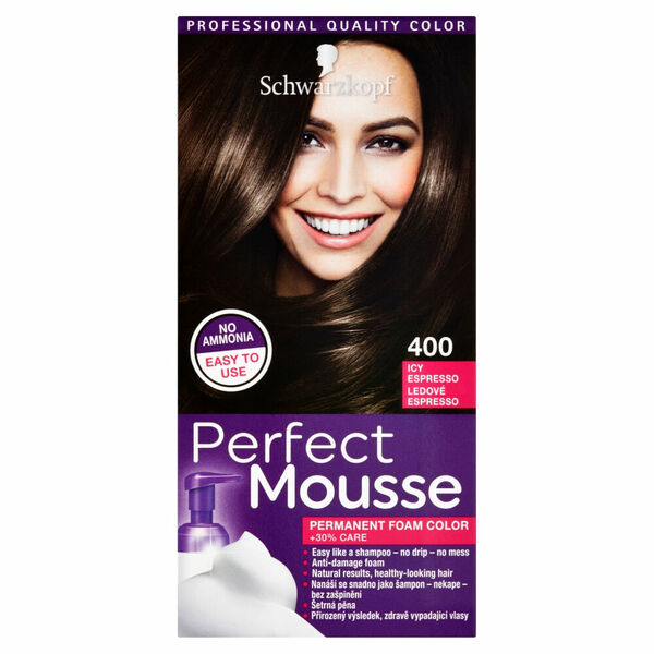 SCHWARZKOPF Perfect Mousse 400 tmavě hnědý porovnat ceny