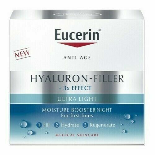 Eucerin Hyaluron-filler+3xeffect Noč.booster 50ml porovnat ceny