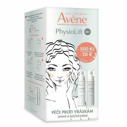 AVENE XMAS Physiolift denní krém 30ml + noční balzám 30ml porovnat ceny