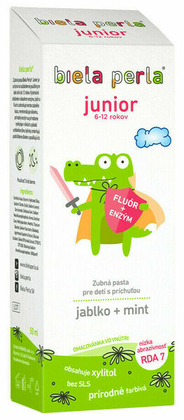 Biela Perla Zubní pasta pro juniory (6-12 let) 50 ml porovnat ceny