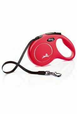 Vodítko Flexi Classic New M Pásek 5m/25kg červená porovnat ceny