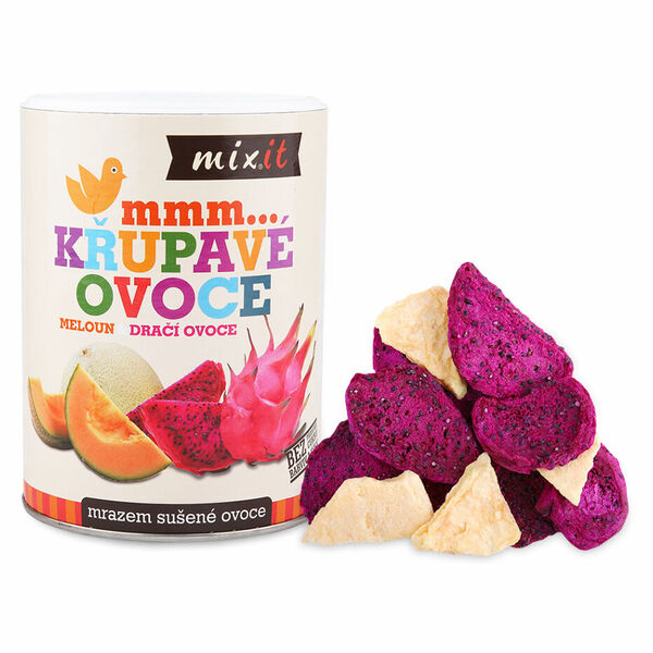 MIXIT Dračí ovoce & Meloun - křupavé ovoce 80 g porovnat ceny