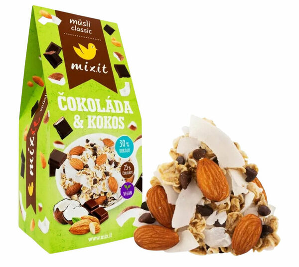 Mixit Müsli Classic čokoláda & kokos 320 g porovnat ceny