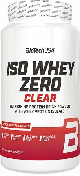 BioTech USA Iso Whey Zero Clear tropické ovoce 1362g porovnat ceny